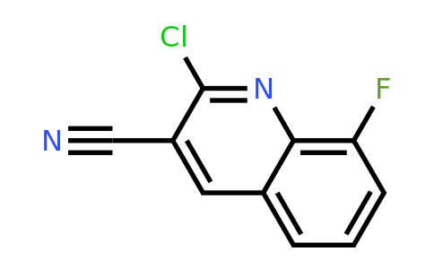 CAS 1017135-27-1 | 2-Chloro-8-fluoroquinoline-3-carbonitrile