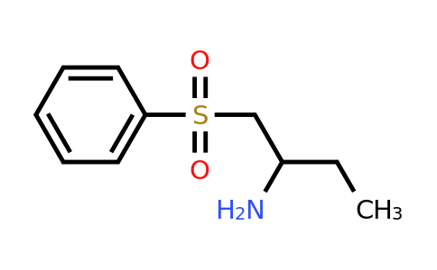 CAS 1017140-16-7 | 1-(benzenesulfonyl)butan-2-amine