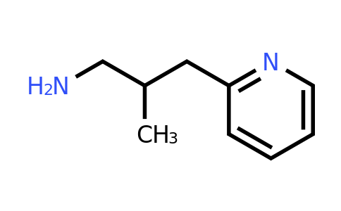 CAS 1017145-15-1 | 2-Methyl-3-(pyridin-2-yl)propan-1-amine
