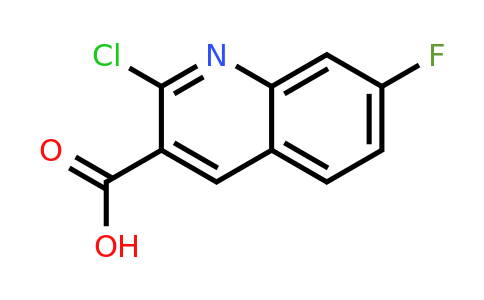 CAS 1017157-81-1 | 2-Chloro-7-fluoroquinoline-3-carboxylic acid
