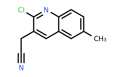 CAS 1017191-73-9 | 2-(2-Chloro-6-methylquinolin-3-yl)acetonitrile