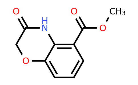 CAS 1017273-31-2 | 2H-1,4-Benzoxazine-5-carboxylic acid, 3,4-dihydro-3-oxo-, methyl ester