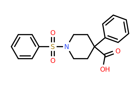 CAS 101730-55-6 | 1-(benzenesulfonyl)-4-phenylpiperidine-4-carboxylic acid