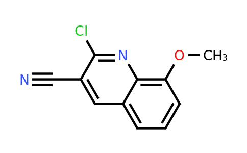 CAS 1017329-32-6 | 2-Chloro-8-methoxyquinoline-3-carbonitrile