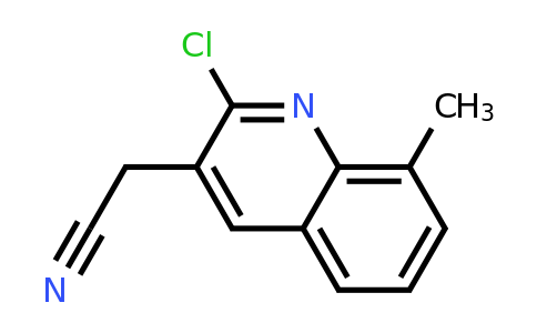 CAS 1017329-57-5 | 2-(2-Chloro-8-methylquinolin-3-yl)acetonitrile