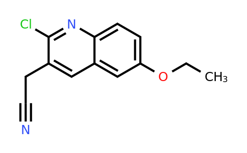2-(2-Chloro-6-ethoxyquinolin-3-yl)acetonitrile