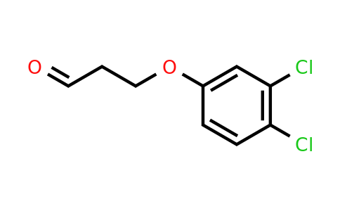 CAS 1017340-46-3 | 3-(3,4-dichlorophenoxy)propanal