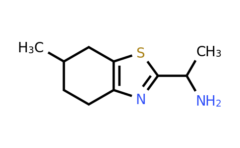 CAS 1017345-80-0 | 1-(6-methyl-4,5,6,7-tetrahydro-1,3-benzothiazol-2-yl)ethan-1-amine