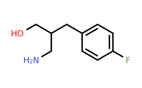3-Amino-2-[(4-fluorophenyl)methyl]propan-1-ol