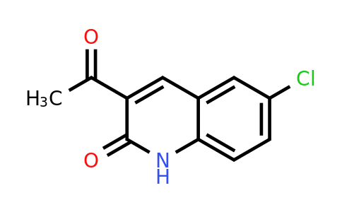 CAS 1017386-44-5 | 3-acetyl-6-chloro-1H-quinolin-2-one