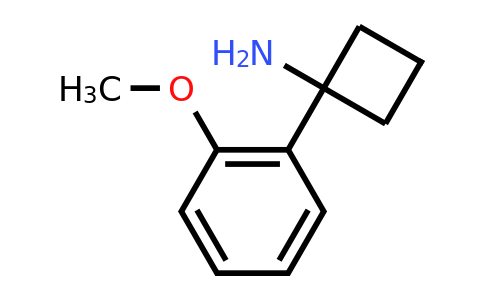 CAS 1017387-61-9 | 1-(2-Methoxyphenyl)cyclobutan-1-amine