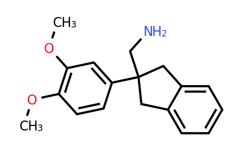 CAS 1017387-75-5 | (2-(3,4-Dimethoxyphenyl)-2,3-dihydro-1H-inden-2-yl)methanamine