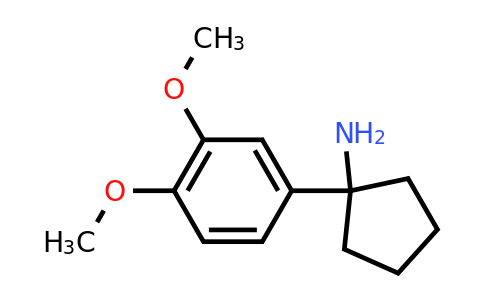 CAS 1017388-35-0 | 1-(3,4-Dimethoxyphenyl)cyclopentanamine