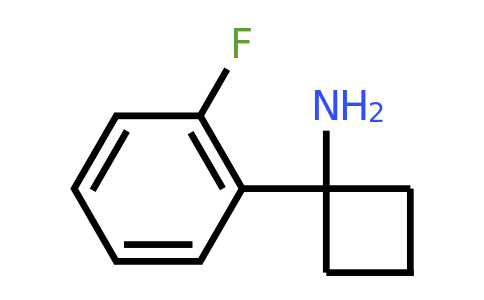 CAS 1017391-62-6 | 1-(2-Fluorophenyl)cyclobutanamine
