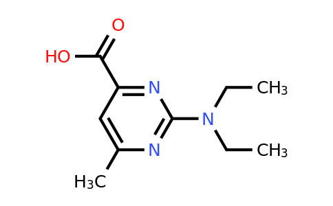 CAS 1017393-94-0 | 2-(Diethylamino)-6-methylpyrimidine-4-carboxylic acid