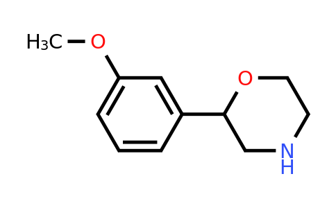CAS 1017395-60-6 | 2-(3-Methoxyphenyl)morpholine