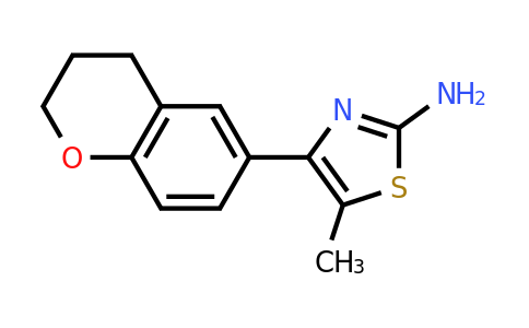 CAS 1017398-32-1 | 4-(3,4-dihydro-2H-1-benzopyran-6-yl)-5-methyl-1,3-thiazol-2-amine