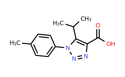 CAS 1017399-09-5 | 1-(4-Methylphenyl)-5-(propan-2-yl)-1H-1,2,3-triazole-4-carboxylic acid