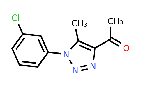 CAS 1017399-61-9 | 1-[1-(3-Chlorophenyl)-5-methyl-1H-1,2,3-triazol-4-yl]ethan-1-one