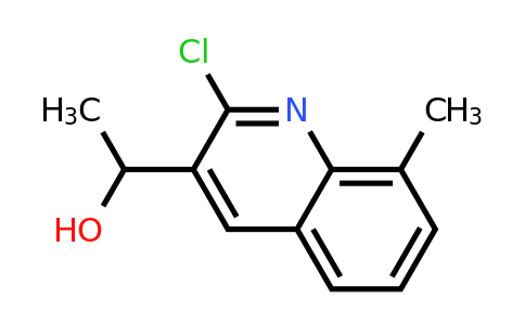 CAS 1017402-89-9 | 1-(2-Chloro-8-methylquinolin-3-yl)ethanol