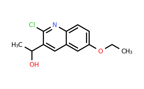 CAS 1017403-05-2 | 1-(2-Chloro-6-ethoxyquinolin-3-yl)ethanol