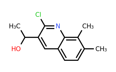 CAS 1017403-18-7 | 1-(2-Chloro-7,8-dimethylquinolin-3-yl)ethanol