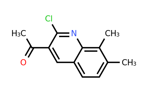 1-(2-Chloro-7,8-dimethylquinolin-3-yl)ethanone