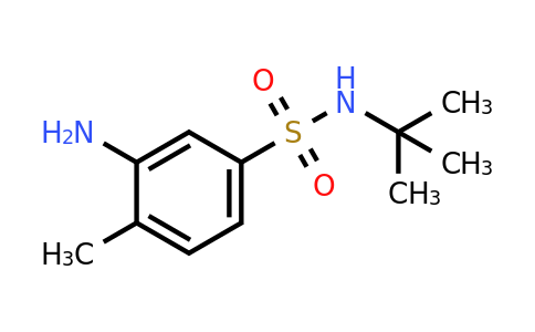 CAS 1017410-65-9 | 3-Amino-N-tert-butyl-4-methylbenzenesulfonamide
