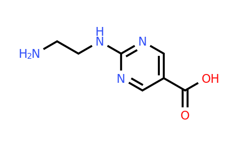 CAS 1017412-37-1 | 2-((2-Aminoethyl)amino)pyrimidine-5-carboxylic acid