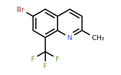CAS 1017412-49-5 | 6-Bromo-2-methyl-8-(trifluoromethyl)quinoline