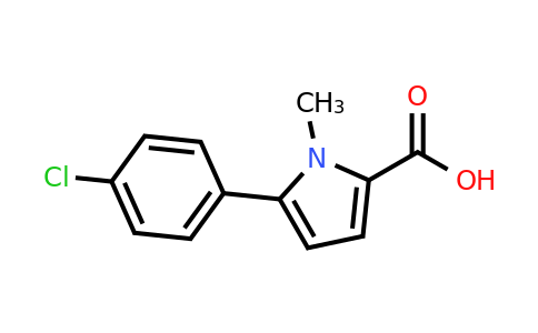 CAS 1017414-83-3 | 5-(4-Chlorophenyl)-1-methyl-1H-pyrrole-2-carboxylic acid