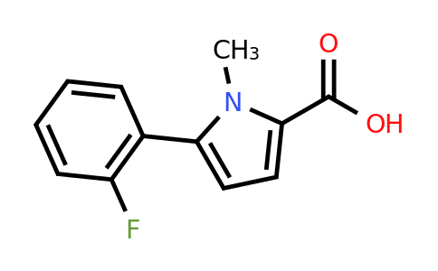 CAS 1017414-92-4 | 5-(2-Fluorophenyl)-1-methyl-1H-pyrrole-2-carboxylic acid
