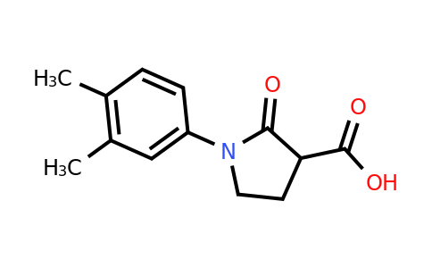 CAS 1017417-05-8 | 1-(3,4-Dimethylphenyl)-2-oxopyrrolidine-3-carboxylic acid