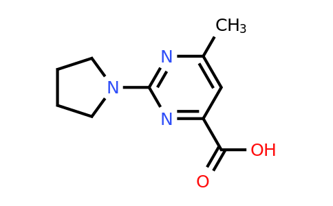 CAS 1017422-68-2 | 6-Methyl-2-(pyrrolidin-1-yl)pyrimidine-4-carboxylic acid