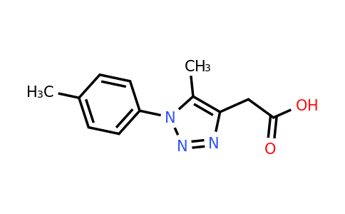 CAS 1017423-18-5 | 2-[5-Methyl-1-(4-methylphenyl)-1H-1,2,3-triazol-4-yl]acetic acid