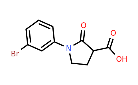 CAS 1017427-72-3 | 1-(3-Bromophenyl)-2-oxopyrrolidine-3-carboxylic acid