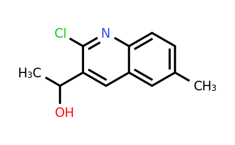 1-(2-Chloro-6-methylquinolin-3-yl)ethanol