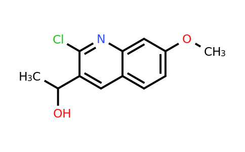 CAS 1017428-63-5 | 1-(2-Chloro-7-methoxyquinolin-3-yl)ethanol
