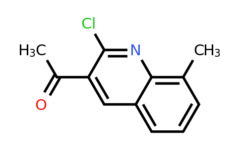 CAS 1017428-95-3 | 1-(2-Chloro-8-methylquinolin-3-yl)ethanone