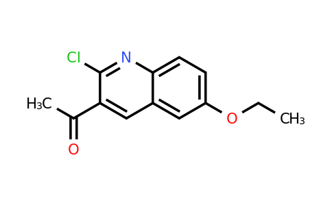CAS 1017429-04-7 | 1-(2-Chloro-6-ethoxyquinolin-3-yl)ethanone