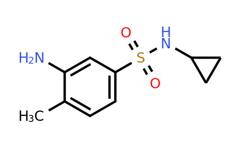 CAS 1017431-08-1 | 3-Amino-N-cyclopropyl-4-methylbenzenesulfonamide