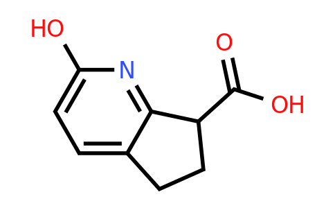 CAS 1017436-19-9 | 2-hydroxy-5H,6H,7H-cyclopenta[b]pyridine-7-carboxylic acid