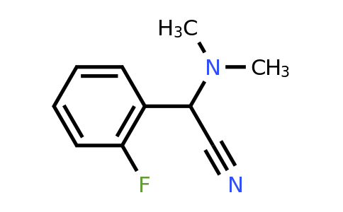CAS 1017450-89-3 | 2-(Dimethylamino)-2-(2-fluorophenyl)acetonitrile