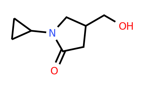 CAS 1017456-88-0 | 1-cyclopropyl-4-(hydroxymethyl)pyrrolidin-2-one
