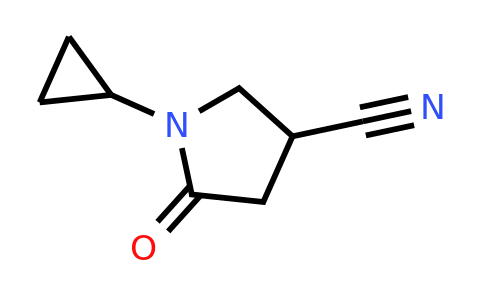 CAS 1017457-67-8 | 1-cyclopropyl-5-oxopyrrolidine-3-carbonitrile