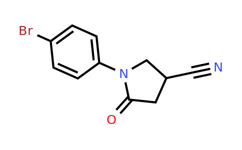 CAS 1017458-55-7 | 1-(4-bromophenyl)-5-oxopyrrolidine-3-carbonitrile