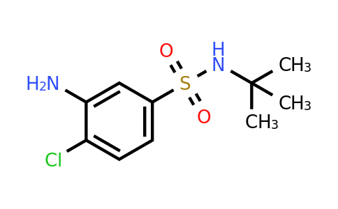 CAS 1017459-07-2 | 3-Amino-N-(tert-butyl)-4-chlorobenzenesulfonamide