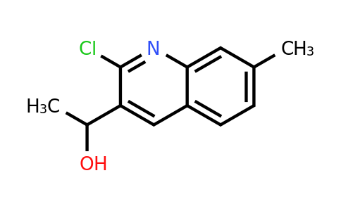 CAS 1017463-26-1 | 1-(2-Chloro-7-methylquinolin-3-yl)ethanol