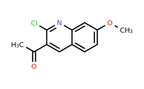 1-(2-Chloro-7-methoxyquinolin-3-yl)ethanone