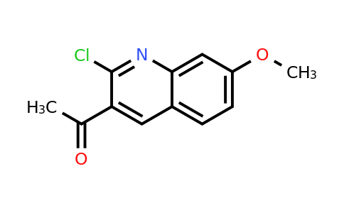 CAS 1017463-80-7 | 1-(2-Chloro-7-methoxyquinolin-3-yl)ethanone